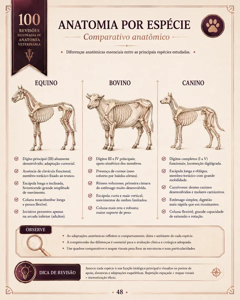 Revisão ilustrada de anatomia veterinária 8