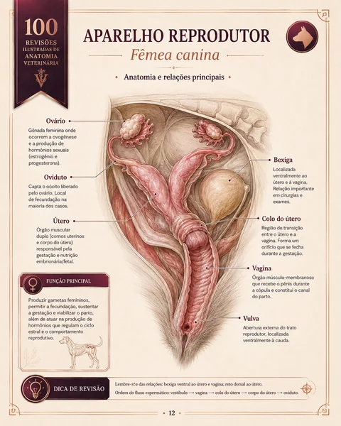 Revisão ilustrada de anatomia veterinária 9